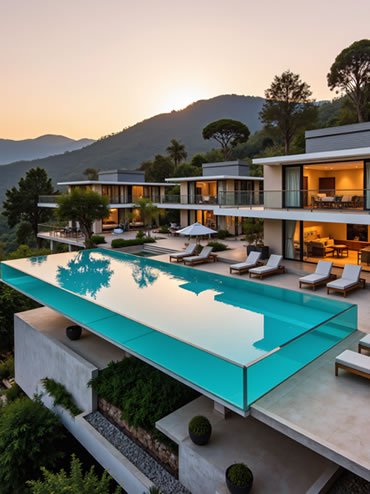 Acrylic Clear Swimming Pool