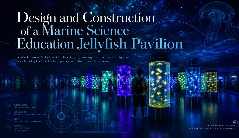 Design of the Jellyfish Pavilion at the Aquarium