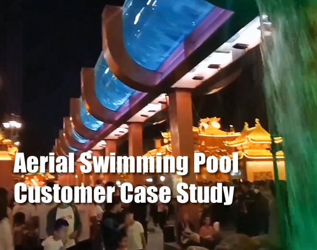 Aerial Swimming Pool Customer Case Study