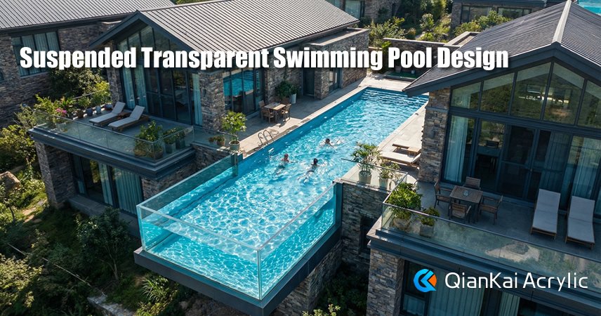 Why build a cantilevered acrylic transparent swimming pool in a villa?
