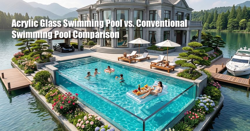 Acrylic Glass Swimming Pool vs. Conventional Swimming Pool Comparison